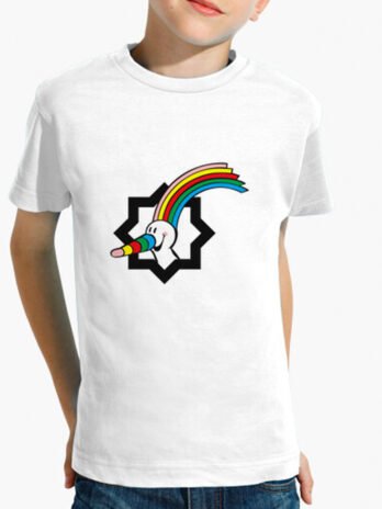 Camiseta niño manga corta mascota Curro