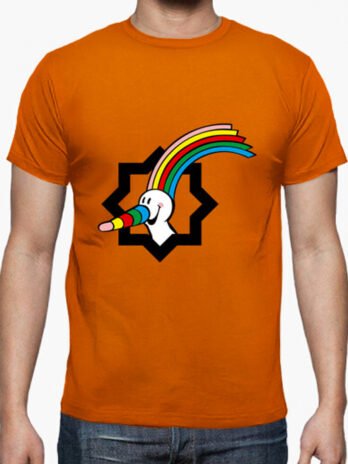 Camiseta hombre manga corta con la mascota Curro