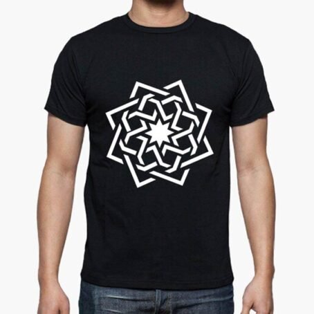 Camiseta Hombre Manga Corta Estrella 8 Puntas