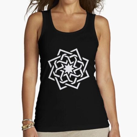 Camiseta Mujer Sin Mangas Estrella 8 Puntas