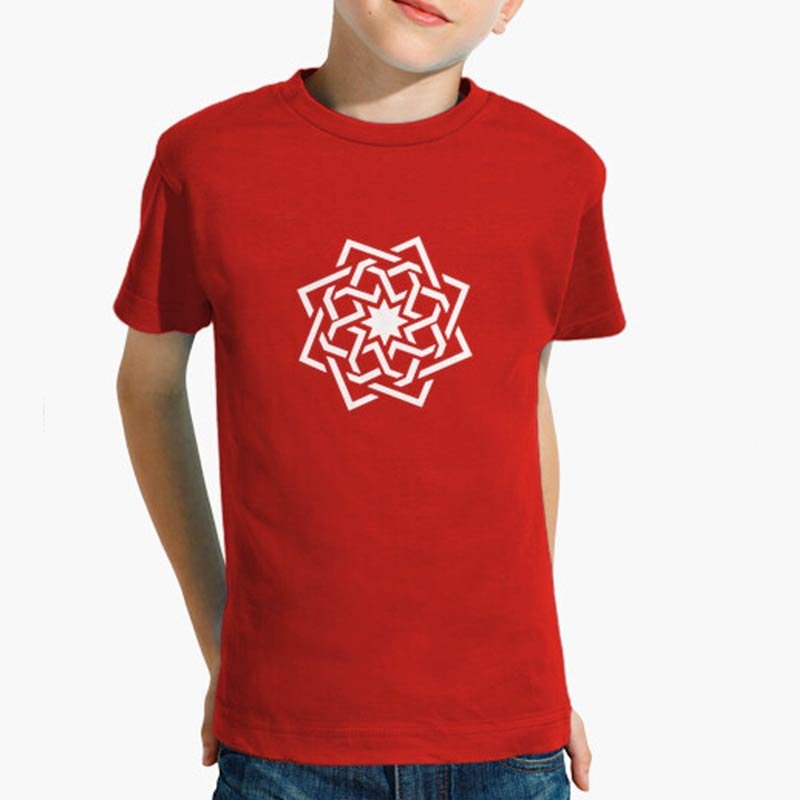Camiseta Niño Manga Corta Estrella 8 Puntas